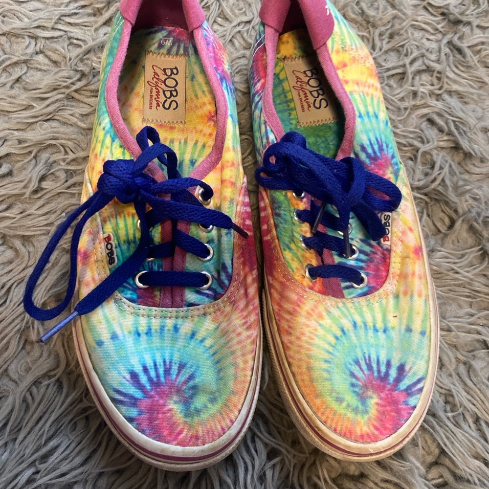 Skecher' Colorful Tie-Dye Sneakers